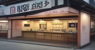 小店主在店铺内拍摄产品展示短视频，暖光灯下商品陈列整齐，展示啪啪视频商业用途场景